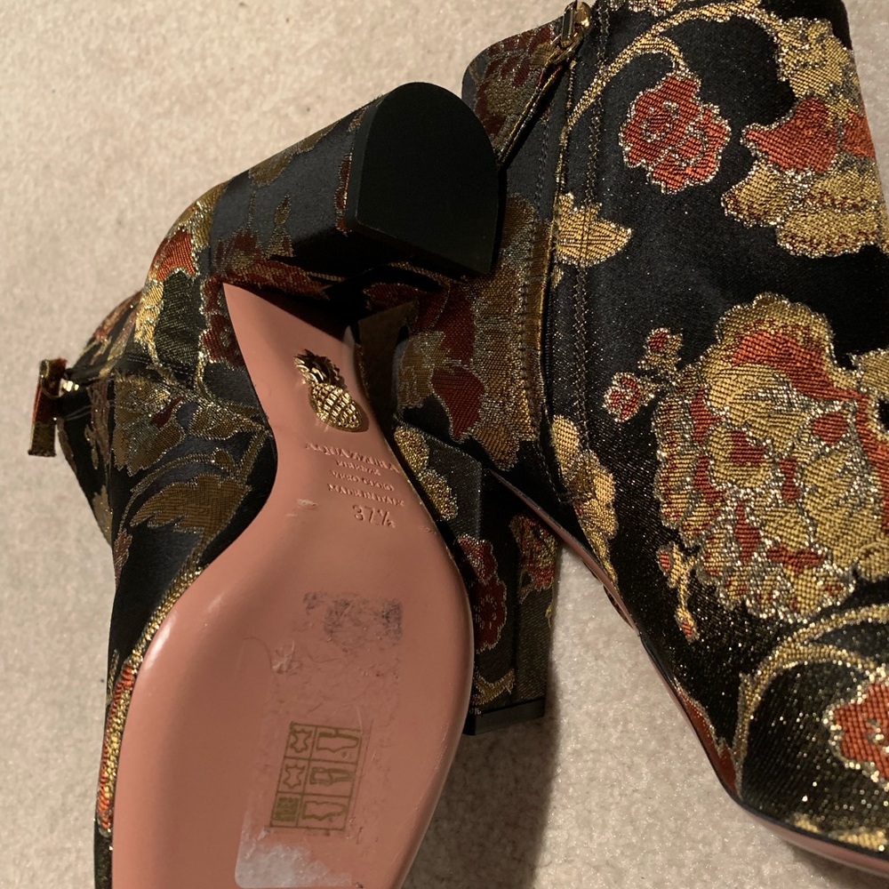 Aquazzura brooklyn floral booties - Picture 5 of 8